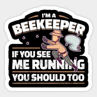 Beekeeper Joke Sticker